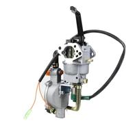 Motocicleta Carburador Repuesto para Generador Gasolina Carburador Híbrido 5Kw 168F/188F Combustible Dual O Kits Conversión GLP/NG con Estrangulador Manual(A)