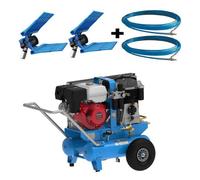 Motocompresor de gasolina Campagnola MC 660 motor de gasolina Honda GX270 + 2 vareadores