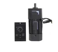 Motor 180W Motor de engranaje AC 220V Eje 15mm 2.5PRM - 1350RPM 6RK180GU-CF Motor de caja de cambios con kit de controlador de velocidad Reversible(1-75K 0-18RPM)