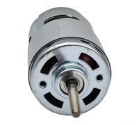 Motor 775 DC Alto par 17000RPM para LS-775ZF 12V 18V Pieza de repuesto para proyectos de bricolaje Modelo Aviones Cortadora de césped Reparación Plata