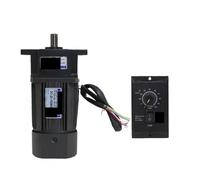 Motor asíncrono 120W 110V/220V AC Motor de engranajes Eléctrico monofásico Controlador ajustable de velocidad variable Gobernador con motor de engranajes con orejas(15K(0-90RPM))