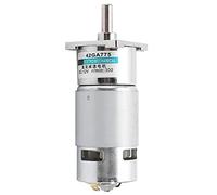 Motor DC con Engranajes Metálicos, Mini Motor de Reducción 12V, 150rpm, Imán Permanente - Alta Durabilidad, Protección Contra Sobrecorriente, Adecuado para Automatización (300 rpm/minuto)