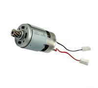 Motor de 21 V 775 para cortasetos de césped, diseño de engranaje de 10 dientes, sin montaje de soldadura, accesorio de repuesto de metal compacto