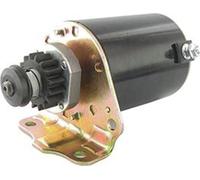 Motor de arranque eléctrico de 16 dientes para motores Briggs & Stratton de un solo cilindro. Reemplazo para piezas originales: 399169, 490420, 4949