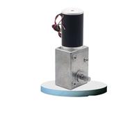 Motor de engranaje helicoidal de ángulo recto de alto Torque, 12V/24V, autoblocante, 250kg, bajo ruido de RPM, motorreductor CC, automatización Industrial, Curtai inteligente(MOTOR BRACKET,267R,24V)
