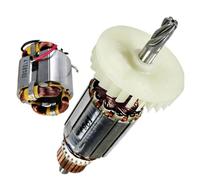 Motor De Estator De Armadura, Compatible With Hikoki, For DH26PB | Pieza De Repuesto For Taladro Percutor, Estator De Rotor De Armadura, For C217679E(1set)
