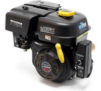 Motor de gasolina de un solo cilindro LIFAN 168, con una potencia de 6,5 CV y arranque eléctrico de 12V, diseñado para pequeñas máquinas y karts. Es un motor de 4 tiempos, refrigerado por aire, con un