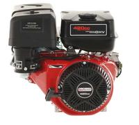 Motor de gasolina GeoTech-Pro 420 cc, eje horizontal, arranque eléctrico