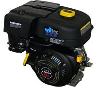 Motor de gasolina LIFAN 177, de arranque manual, con 9 CV, monocilíndrico, para máquinas pequeñas y karts. Motor de 4 tiempos, refrigerado por aire, con cigüeñal de 25 mm, sistema de válvulas OHV y un