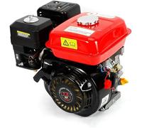 Motor de gasolina, motor estándar, 7.5 CV, motor para karts, motor de tracción, motor de reemplazo, motor de 4 tiempos, motor para karts, motor refrigerado por aire con alimentación por gravedad, util