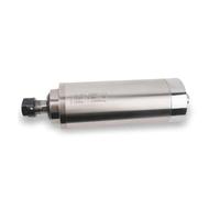 Motor de husillo CNC de 1,5 kW y 2,2 kW, refrigerado por agua, eje de máquina de grabado de 80 mm, mandril de pinza ER11, ER16 y ER20 Disipación de calor(1.5KW-80x213-ER16)