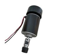 Motor de husillo CNC refrigerado por aire de 0,2 kW, 200 W, abrazadera de 52 mm, fuente de alimentación de 24 V CC, de 10000 RPM para grabado casero(200W with ER11)