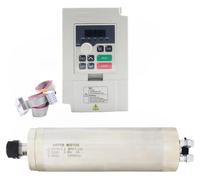 Motor de husillo, funcionamiento de alta velocidad, sistema de refrigeración por agua, añadir variador de frecuencia (VFD), 220V