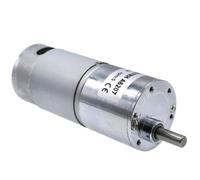 Motor de reducción de par grande ZGB37RH con Motor de combustión de horno RS555, Motor de engranaje de 12V 24V CC(20R,12V Without bracket)