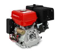 Motor EBERTH de 15 CV, 11,03 kW, con motor de gasolina, eje de 25 mm de diámetro, arranque eléctrico, batería de 17Ah y 12V, motor estacionario, motor para karts, motor de tracción con protección cont