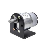 Motor eléctrico de caja de cambios de alto par JGB37-520, motorreductor de 12/24V, 5-600rpm, 1 Uds.(24V,100RPM)