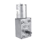 Motor eléctrico de reducción reversible de 12 V, 3 rpm, turbina de par elevado, motor de engranajes con tornillo sin fino.