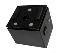 Motor giratorio silencioso 2-3 rpm para asar cochinillos | 8 x 8 mm de alojamiento cuadrado, se adapta a brochetas estándar, carcasa robusta, fácil montaje en la parrilla