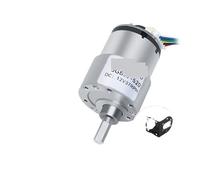 Motor Planetario Reducción de CC con escobillas JGB37-520 Codificador Hall 6 V Avance y marcha atrás Alto par 21 KG.CM engranajes(165rpm)