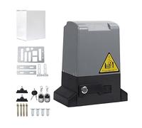 Motor Portal Electrico-Cierre Auto Ajustable,Motor Puerta Corredera,Carcasa Antioxido,Automatismo Puerta Corredera para Puertas Jardin,Kit Herrajes Seguridad Exterior(550)