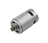 Motor RS550 de 13 dientes de repuesto para destornillador inalámbrico Bosch GSB/GSR120-LI 18V, carcasa de metal, cepillo de carbono, longitud aproximada de 76 mm, pieza de repuesto para uso en taller