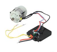 Motor sin escobillas de 21 V, 14 dientes, repuesto para motosierra inalámbrica de 4/6/8 pulgadas, rueda de accionamiento de plástico negro para carpintería y proyectos de construcción DIY