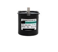 Motor síncrono 80KTYZ Eje excéntrico de CA 220V 60W 5rpm -110rpm imán permanente baja velocidad(5rpm)