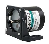 Motorreductor de 220 V CA, 40 W, 70 KTYZ, motor de sincronismo magnético permanente con soporte, 1 unidad(2.5RPM)