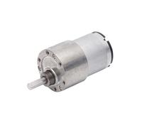 Motorreductor de alto par JGB37-520 DC 6 V/12 V/24 V con caja de engranajes totalmente metálica, motor eléctrico de 7/12/22/35/45/66/107/200/320/600/960 RPM(200rpm,12V)