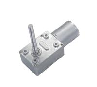 Motorreductor de CC de eje largo con rosca M6, 6 V, 12 V, 24 V, 6-150 RPM, alto par, autoblocante, velocidad ajustable, JGY370(10rpm-12v)
