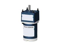 Motorreductor de engranajes de CC de 20 W, 24 V, alta potencia, regulación de velocidad, eléctrico, avance y retroceso, motor pequeño lento(300 rpm)