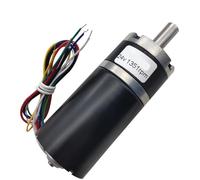 Motorreductor planetario sin escobillas de CC con velocidad ajustable, reversible, accionamiento integrado, regulación de velocidad PWM y retroalimentación de pulsos.(24v 1351rpm 1.2kg.cm)