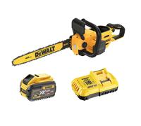 Motosierra 45cm + bateria flexvolt 9ah + cargador dewalt dcmcs574x1