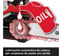 Einhell Motosierra GE-LC 36/35 Li-Solo 33 cm 15 m/s motor sin escobillas sin batería ni cargador