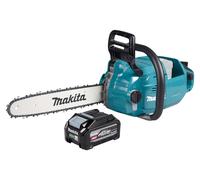 Motosierra a batería Makita UC 015 GU1 de 40 V máx., 35 cm, sin escobillas + 1 batería de 4,0 Ah —sin cargador—
