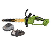 Motosierra a batería Procraft PKA33-BB 20 V 304 mm sin escobillas + 1 batería de 2,0 Ah + cargador