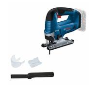 Bosch Professional Sierra de calar a batería GST 18V-125 B, empuñadura de estribo, corte 45°