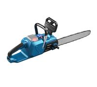 Motosierra con batería de 18 pulgadas para Makita 40 V batería (sin batería), 1600 W sin escobillas, con lubricación automática de cadena y pantalla LCD, para madera, tijeras de podar