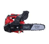 Scheppach Motosierra PCS26 - espada 25 cm, 25,4 cm³, 0,95 CV, 2 tiempos, lubricación automática