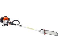 Motosierra de poda para ramas, de 33 cc, motor de 2 tiempos, con barra de corte de 35,6 cm. Tijera eléctrica para árboles sin cable, con depósito de combustible de 850 ml, extensible de 2,2 a 2,94 met