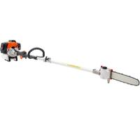 Motosierra de poda para ramas, de 43 cc, motor de 2 tiempos, con barra de corte de 30,48 cm. Tijera eléctrica para árboles sin cable, con cabeza giratoria, extensible de 2,16 a 3,66 metros. Motosierra