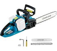 Motosierra eléctrica con batería compatible con Makita 18 V | Motosierra Bateria, 16 Pulgadas Motosierra Eléctrica Bateria, Motosierra Inalámbrica Portátil