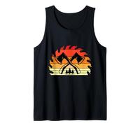 Motosierra, Hacha, silvicultor, leñador, Cadena Camiseta sin Mangas