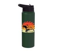 Motosierra, hacha, silvicultor, leñador, cadena Stainless Steel Insulated Water Bottle
