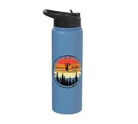 Motosierra, hacha, silvicultor, leñador, cadena Stainless Steel Insulated Water Bottle