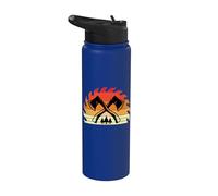 Motosierra, hacha, silvicultor, leñador, cadena Stainless Steel Insulated Water Bottle