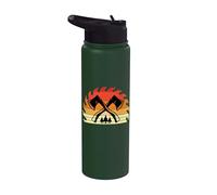 Motosierra, hacha, silvicultor, leñador, cadena Stainless Steel Insulated Water Bottle