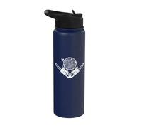 Motosierra, hacha, silvicultor, leñador, cadena Stainless Steel Insulated Water Bottle