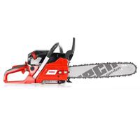 Motosierra HECHT 54, motor de gasolina, 52 cm³, barra de 40 cm