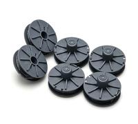 MOUDOAUER 6 bobinas de repuesto para recortadora de malas hierbas 5307-20 con línea de corte de nailon de alimentación automática para Gardena Turbotrimmer SmallCut 300/23